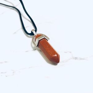 Orange Goldstone Choker 🌞